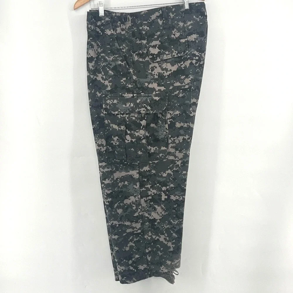 Tru Spec Cargo Pants Camo Digital Men 43 x 26 Grunge Military Utility FLAWS